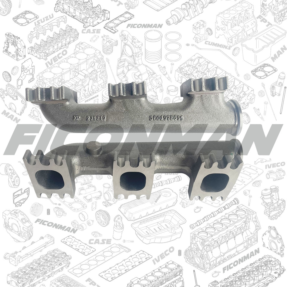 FPT IVECO CASE Cursor9 F2CFE614A*B041/F2CGE614F*V004 5802431166 Exhaust Mainfold 504289341 - Väljalaskekollektor - Veoauto: pilt 1 FPT IVECO CASE Cursor9 F2CFE614A*B041/F2CGE614F*V004 5802431166 Exhaust Mainfold 504289341 - Väljalaskekollektor - Veoauto: pilt 1