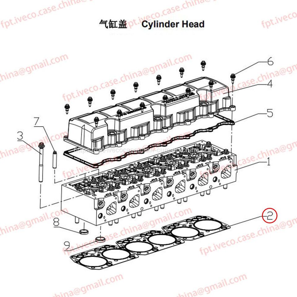 MAN D0836 Cylinder head gasket 03901-0378 - Mootori tihend - Veoauto: pilt 1 MAN D0836 Cylinder head gasket 03901-0378 - Mootori tihend - Veoauto: pilt 1
