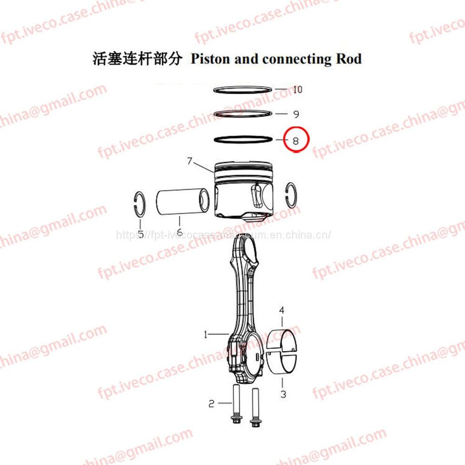 MAN D0836 Piston 02511-0721 - Kolvid/ Rõngad/ Puksid - Veoauto: pilt 1 MAN D0836 Piston 02511-0721 - Kolvid/ Rõngad/ Puksid - Veoauto: pilt 1