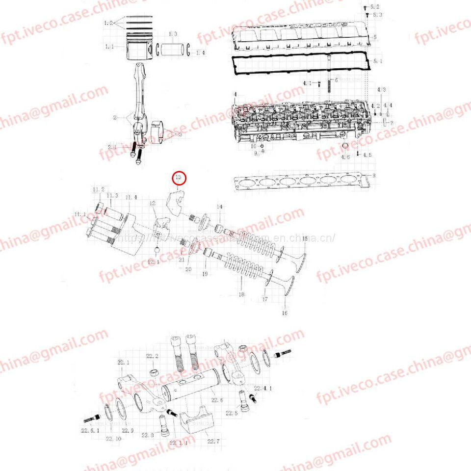 MAN D2066 Valve bridge 04120-0019 - Klapp: pilt 1 MAN D2066 Valve bridge 04120-0019 - Klapp: pilt 1