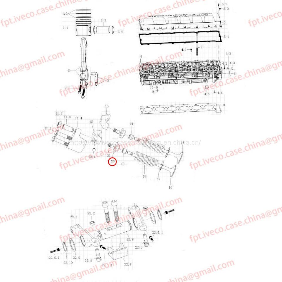 MAN D2066 Valve spring retainer 04103-0108 - Klapp: pilt 1 MAN D2066 Valve spring retainer 04103-0108 - Klapp: pilt 1