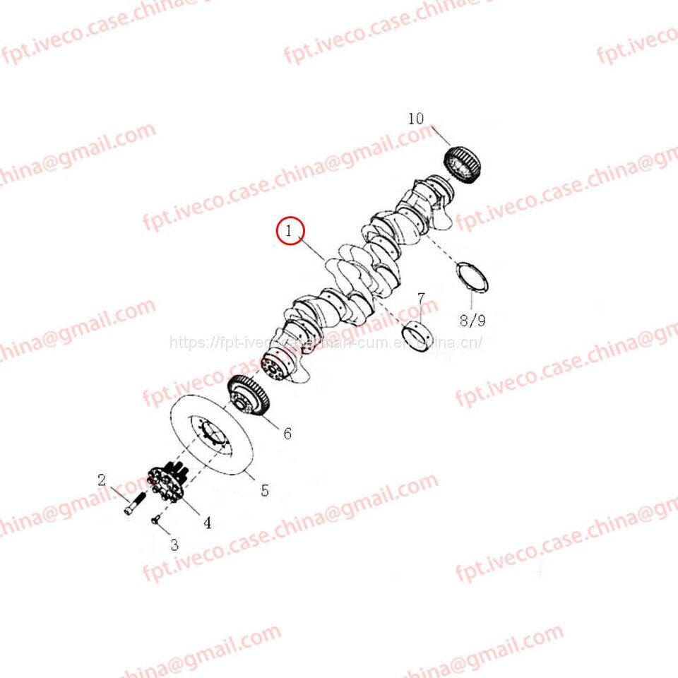 MAN D266 Crankshaft 02101-0671 - Väntvõll - Veoauto: pilt 1 MAN D266 Crankshaft 02101-0671 - Väntvõll - Veoauto: pilt 1