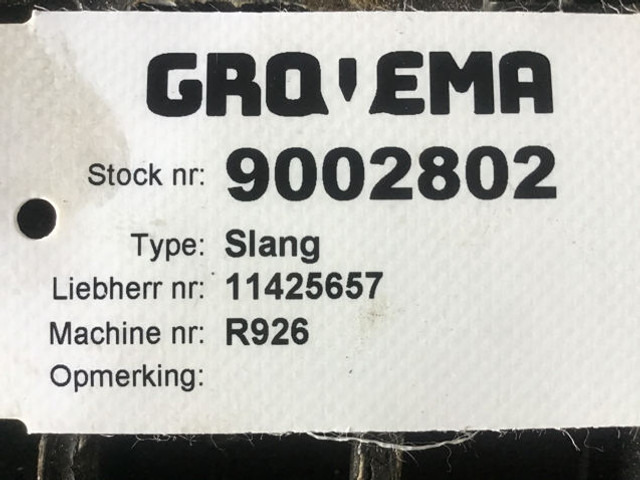 Liebherr A928 / R926 / R930 - Õhutoru: pilt 4 Liebherr A928 / R926 / R930 - Õhutoru: pilt 4