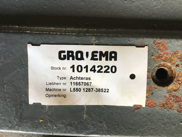 Telg ja varuosad Liebherr Axle MTL3085: pilt 6