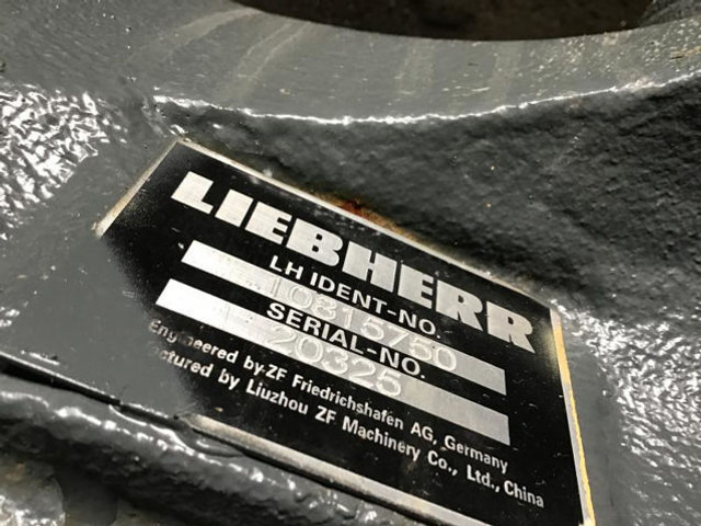 Liebherr Axle - Esitelg: pilt 4 Liebherr Axle - Esitelg: pilt 4