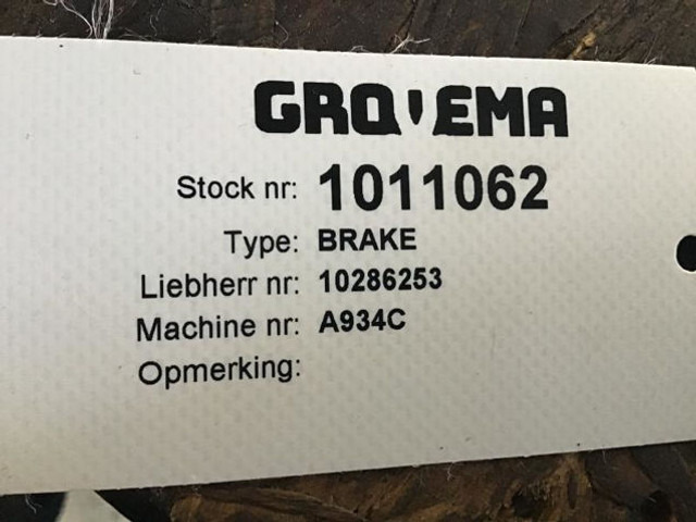 Liebherr Brake - Piduriosad: pilt 2 Liebherr Brake - Piduriosad: pilt 2