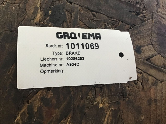 Liebherr Brake - Piduritrumlid: pilt 5 Liebherr Brake - Piduritrumlid: pilt 5