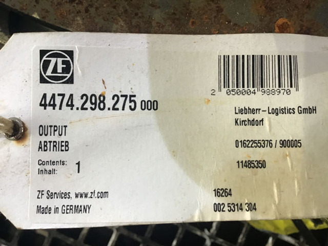 Liebherr Final Drive - Vedrustus: pilt 3 Liebherr Final Drive - Vedrustus: pilt 3