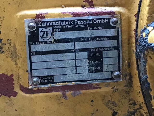 Liebherr Frontaxle - Esitelg: pilt 2 Liebherr Frontaxle - Esitelg: pilt 2