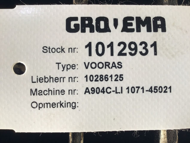 Liebherr Frontaxle - Esitelg: pilt 4 Liebherr Frontaxle - Esitelg: pilt 4
