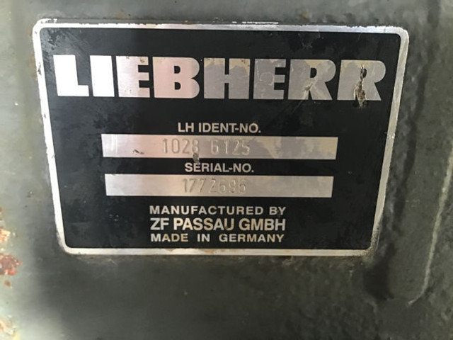 Liebherr Frontaxle - Esitelg: pilt 2 Liebherr Frontaxle - Esitelg: pilt 2