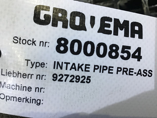 Liebherr Intakepipe - Õhutoru: pilt 5 Liebherr Intakepipe - Õhutoru: pilt 5