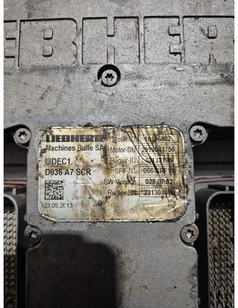 Liebherr Motor Control Device - Mootori juhtimisseade: pilt 2 Liebherr Motor Control Device - Mootori juhtimisseade: pilt 2