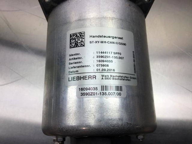 Liebherr Pilo Control Unit - Käigukang: pilt 5 Liebherr Pilo Control Unit - Käigukang: pilt 5
