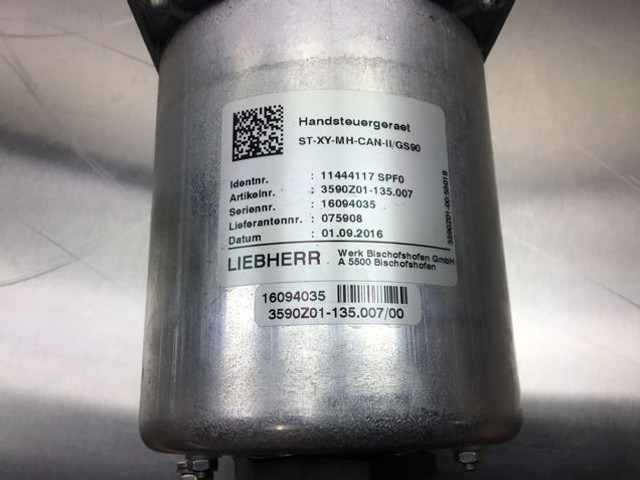 Liebherr Pilo Control Unit - Käigukang: pilt 3 Liebherr Pilo Control Unit - Käigukang: pilt 3