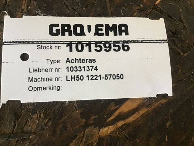 Liebherr Rearaxle - Tagatelg: pilt 1 Liebherr Rearaxle - Tagatelg: pilt 1
