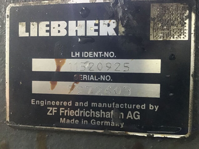 Liebherr Transmission - Käigukast: pilt 4 Liebherr Transmission - Käigukast: pilt 4
