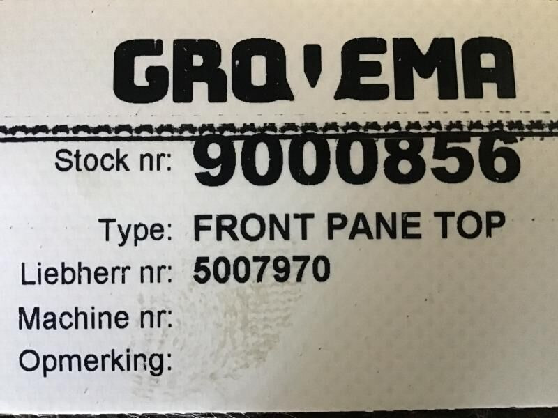 Liebherr Window Glass - Aken ja varuosad: pilt 3 Liebherr Window Glass - Aken ja varuosad: pilt 3