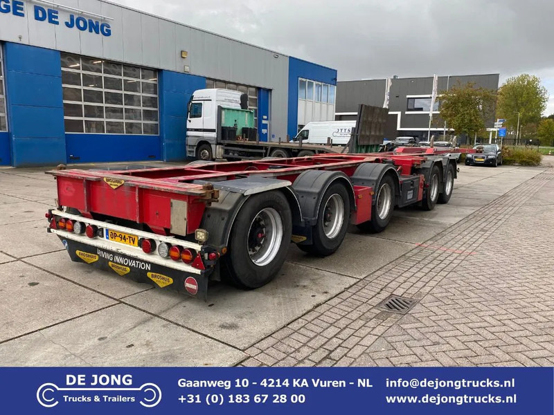 Broshuis 2 Connect 5 AKCC / 5 Axles / 3x Steering / 3x Lift Axle - Konteinerveduk/ Tõstukiga poolhaagis: pilt 1 Broshuis 2 Connect 5 AKCC / 5 Axles / 3x Steering / 3x Lift Axle - Konteinerveduk/ Tõstukiga poolhaagis: pilt 1