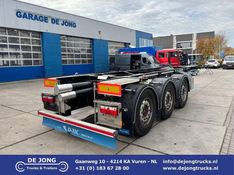 D-Tec CC-20-3-T / 20 FT ADR Tank Chassis / SAF Disc - Konteinerveduk/ Tõstukiga poolhaagis: pilt 1 D-Tec CC-20-3-T / 20 FT ADR Tank Chassis / SAF Disc - Konteinerveduk/ Tõstukiga poolhaagis: pilt 1