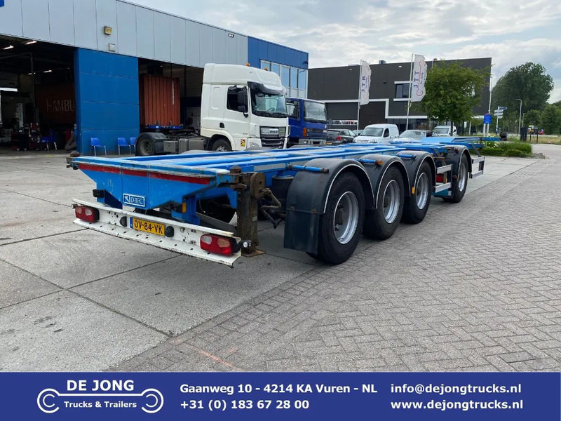 D-Tec CT-43-04D VCC-05 Combitrailer / 4 Axles / 1x Lift Axle - Konteinerveduk/ Tõstukiga poolhaagis: pilt 1 D-Tec CT-43-04D VCC-05 Combitrailer / 4 Axles / 1x Lift Axle - Konteinerveduk/ Tõstukiga poolhaagis: pilt 1