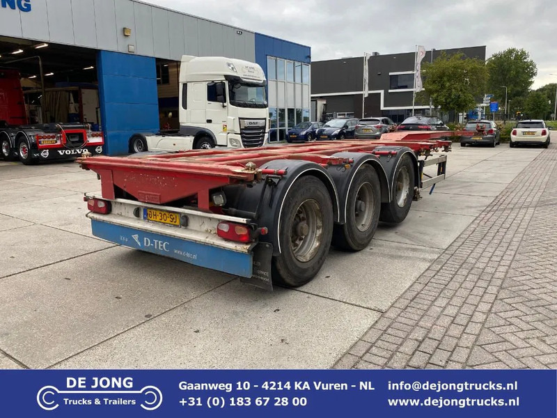 D-Tec FT-43-03V / Flexitrailer / 2x Extendable / BPW / 1x Lift Axle - Konteinerveduk/ Tõstukiga poolhaagis: pilt 1 D-Tec FT-43-03V / Flexitrailer / 2x Extendable / BPW / 1x Lift Axle - Konteinerveduk/ Tõstukiga poolhaagis: pilt 1
