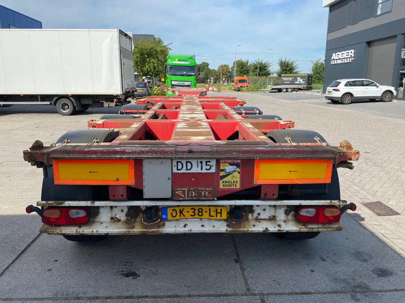 D-Tec FT-43-03V / Flexitrailer / 3x Extendable / SAF / 1x Lift Axle - Konteinerveduk/ Tõstukiga poolhaagis: pilt 2 D-Tec FT-43-03V / Flexitrailer / 3x Extendable / SAF / 1x Lift Axle - Konteinerveduk/ Tõstukiga poolhaagis: pilt 2