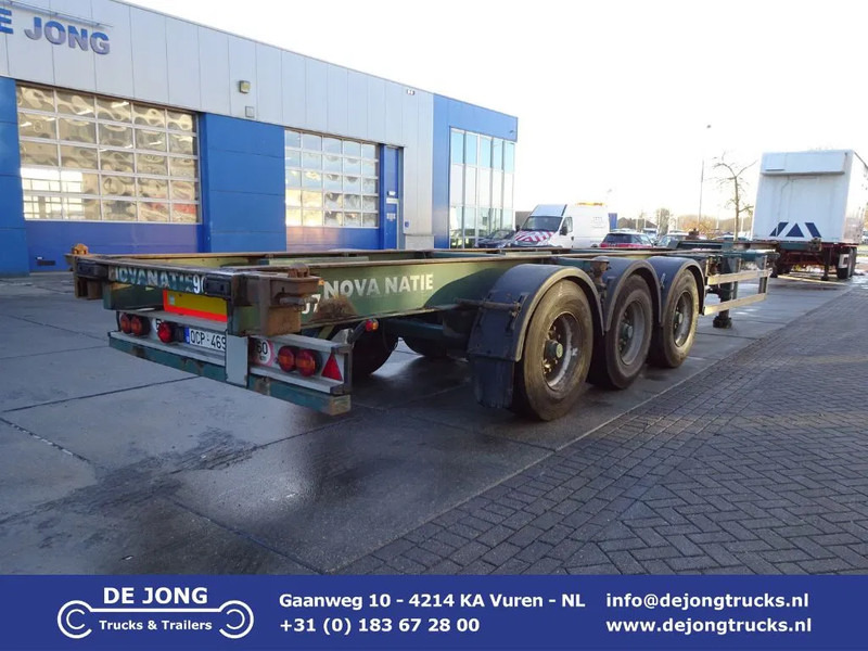 Flandria 40 FT Container Chassis / BPW + Disc / Lift Axle - Konteinerveduk/ Tõstukiga poolhaagis: pilt 1 Flandria 40 FT Container Chassis / BPW + Disc / Lift Axle - Konteinerveduk/ Tõstukiga poolhaagis: pilt 1