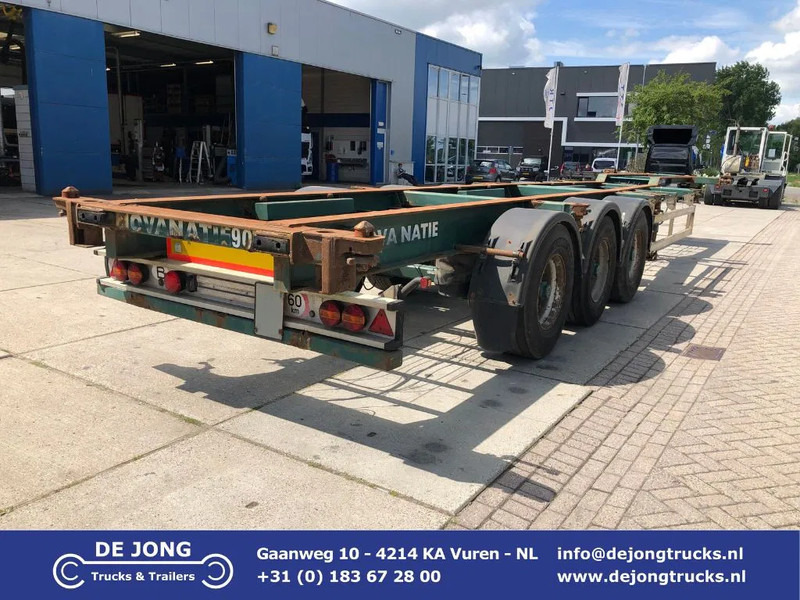 Flandria 40 FT Container Chassis / BPW + Disc / Lift Axle - Konteinerveduk/ Tõstukiga poolhaagis: pilt 1 Flandria 40 FT Container Chassis / BPW + Disc / Lift Axle - Konteinerveduk/ Tõstukiga poolhaagis: pilt 1