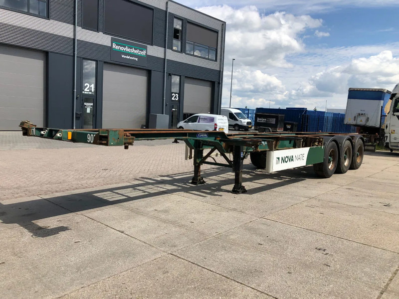 Flandria 40 FT Container Chassis / BPW + Disc / Lift Axle - Konteinerveduk/ Tõstukiga poolhaagis: pilt 4 Flandria 40 FT Container Chassis / BPW + Disc / Lift Axle - Konteinerveduk/ Tõstukiga poolhaagis: pilt 4