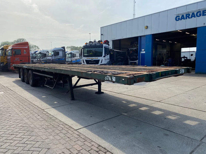 Platvorm/ Madelpoolhaagis Flandria Plateau Trailer with Tiwst-Locks / SAF: pilt 6