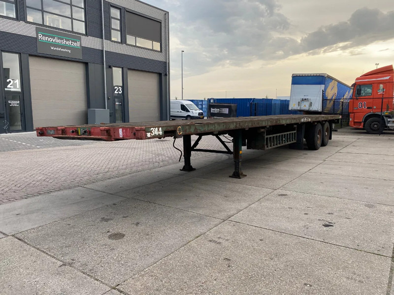 Flandria Plateau Trailer with Twist-Locks / BPW + Drums - Platvorm/ Madelpoolhaagis: pilt 4 Flandria Plateau Trailer with Twist-Locks / BPW + Drums - Platvorm/ Madelpoolhaagis: pilt 4