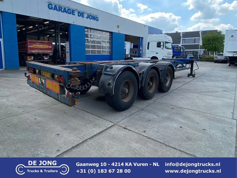 Kromhout KRH0-1013 / 1x Lift Axle / 2x Extendable / BPW - Konteinerveduk/ Tõstukiga poolhaagis: pilt 1 Kromhout KRH0-1013 / 1x Lift Axle / 2x Extendable / BPW - Konteinerveduk/ Tõstukiga poolhaagis: pilt 1