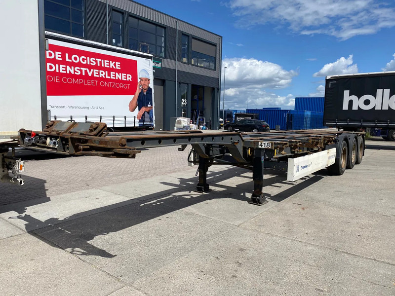 Krone SD 27 / Container Chassis / BPW + Drum / 1x Extendable / 45 FT - Konteinerveduk/ Tõstukiga poolhaagis: pilt 4 Krone SD 27 / Container Chassis / BPW + Drum / 1x Extendable / 45 FT - Konteinerveduk/ Tõstukiga poolhaagis: pilt 4