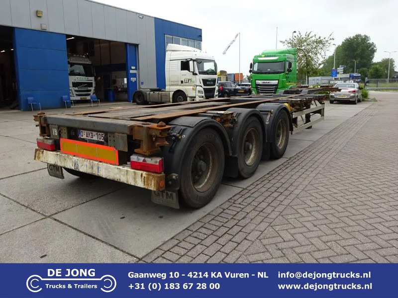 Krone SD 27 / Container Chassis / BPW + Drum / 1x Extendable / 45 FT - Konteinerveduk/ Tõstukiga poolhaagis: pilt 1 Krone SD 27 / Container Chassis / BPW + Drum / 1x Extendable / 45 FT - Konteinerveduk/ Tõstukiga poolhaagis: pilt 1