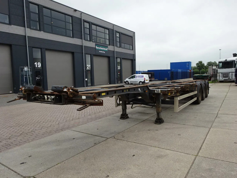 Krone SD 27 / Container Chassis / BPW + Drum / 1x Extendable / 45 FT - Konteinerveduk/ Tõstukiga poolhaagis: pilt 4 Krone SD 27 / Container Chassis / BPW + Drum / 1x Extendable / 45 FT - Konteinerveduk/ Tõstukiga poolhaagis: pilt 4
