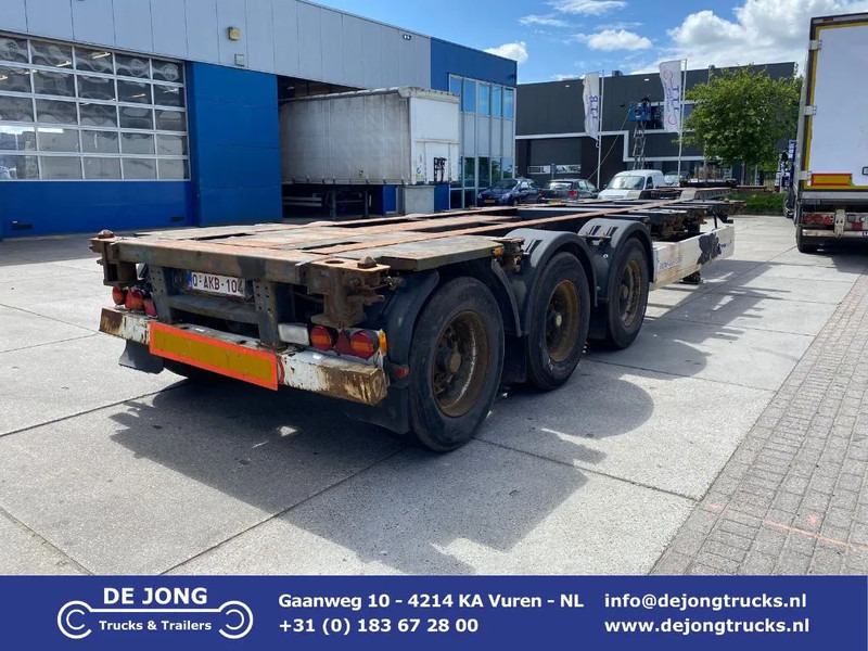 Krone SD 27 / Container Chassis / BPW + Drum / 1x Extendable / 45 FT - Konteinerveduk/ Tõstukiga poolhaagis: pilt 1 Krone SD 27 / Container Chassis / BPW + Drum / 1x Extendable / 45 FT - Konteinerveduk/ Tõstukiga poolhaagis: pilt 1
