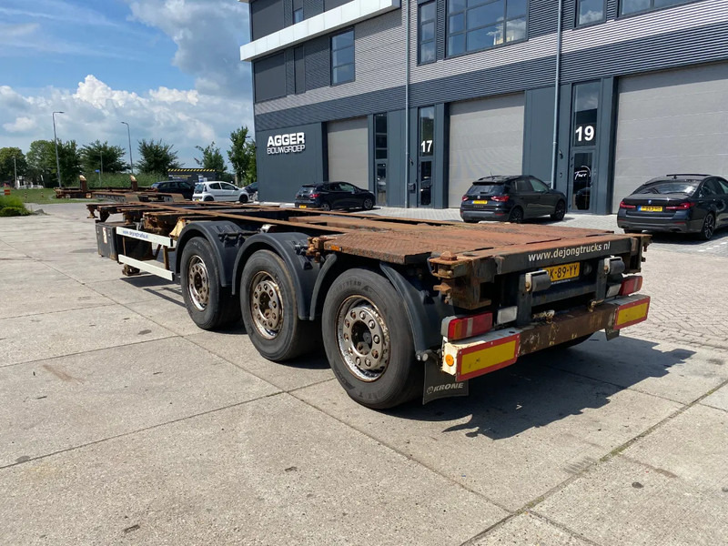 Krone SD Chassis / ADR / 2x Extendable / MB + Disc / 2x Lift Axle - Konteinerveduk/ Tõstukiga poolhaagis: pilt 3 Krone SD Chassis / ADR / 2x Extendable / MB + Disc / 2x Lift Axle - Konteinerveduk/ Tõstukiga poolhaagis: pilt 3