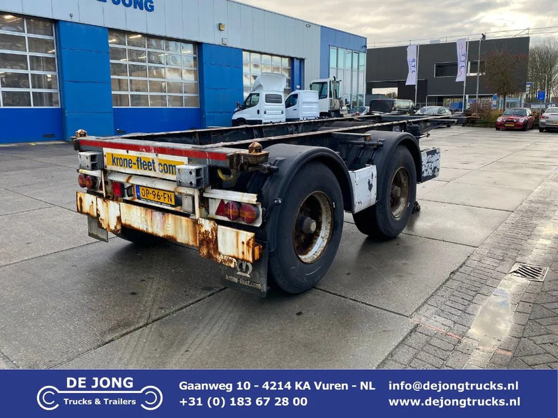Krone SZ / 20 FT Container Chassis / BPW - Konteinerveduk/ Tõstukiga poolhaagis: pilt 1 Krone SZ / 20 FT Container Chassis / BPW - Konteinerveduk/ Tõstukiga poolhaagis: pilt 1