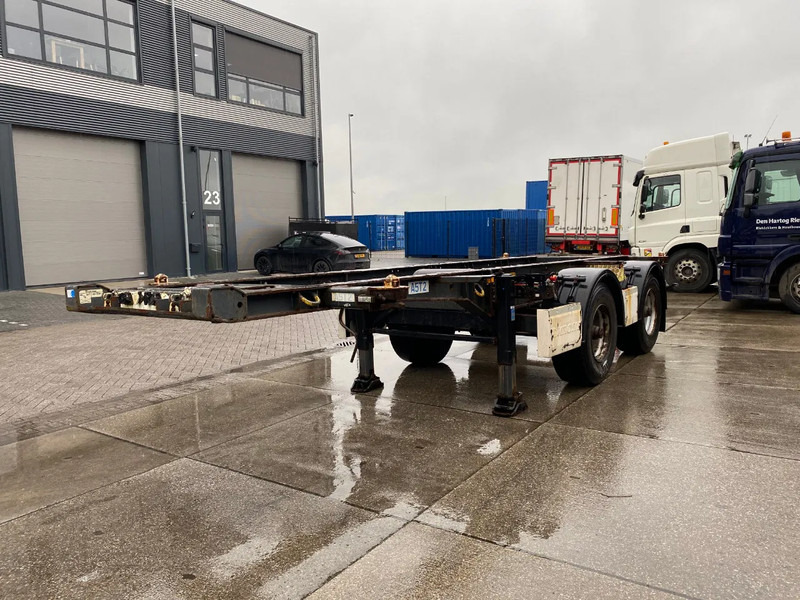 Krone SZ / 20 FT Container Chassis / BPW - Konteinerveduk/ Tõstukiga poolhaagis: pilt 4 Krone SZ / 20 FT Container Chassis / BPW - Konteinerveduk/ Tõstukiga poolhaagis: pilt 4