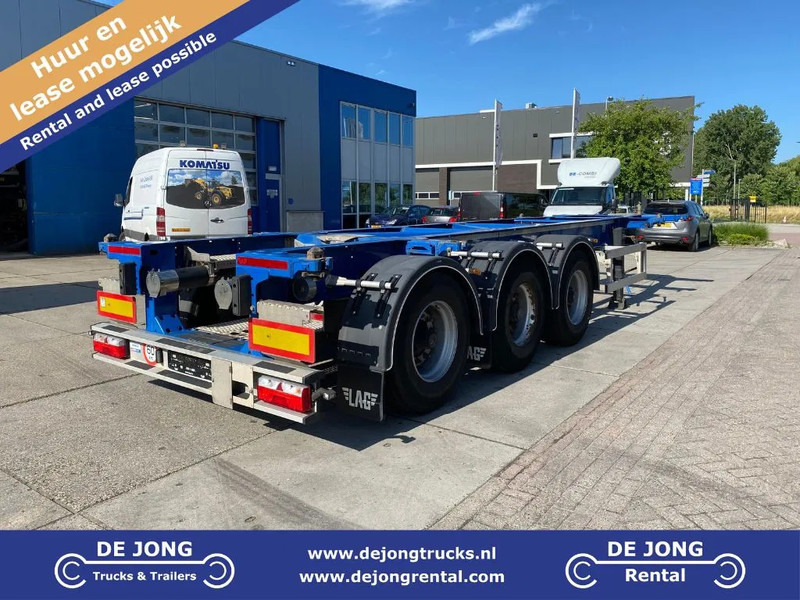 Konteinerveduk/ Tõstukiga poolhaagis LAG 20-30 FT Tank Chassis / BPW + Disc: pilt 1