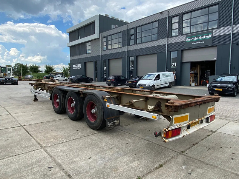 Pacton 40 FT Container Chassis / BPW + DISC - Konteinerveduk/ Tõstukiga poolhaagis: pilt 2 Pacton 40 FT Container Chassis / BPW + DISC - Konteinerveduk/ Tõstukiga poolhaagis: pilt 2