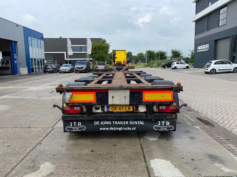 Pacton T3-010 / 3x Extendable / SAF + Drum / 1x lift - Konteinerveduk/ Tõstukiga poolhaagis: pilt 2 Pacton T3-010 / 3x Extendable / SAF + Drum / 1x lift - Konteinerveduk/ Tõstukiga poolhaagis: pilt 2