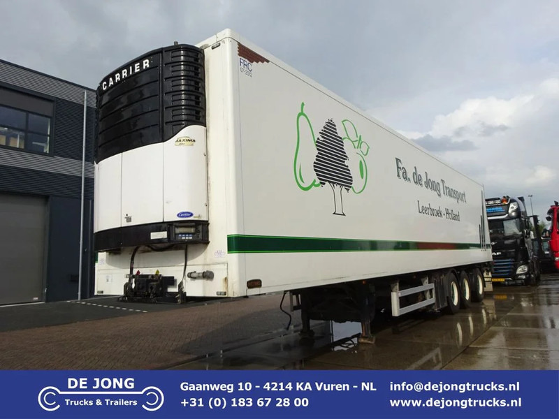 Külmutiga poolhaagis Pacton TBZ345 / Frigo / Carrier Maxima 1200 / Steering Axle: pilt 1
