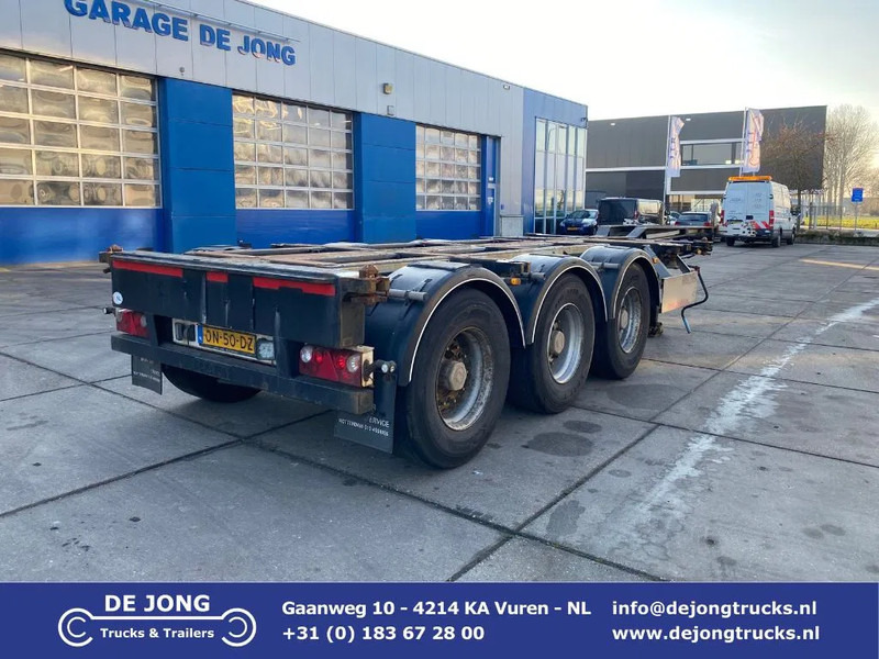 Pacton TXC 343 Multi / 3x Extendable / 1x Lift Axle - Konteinerveduk/ Tõstukiga poolhaagis: pilt 1 Pacton TXC 343 Multi / 3x Extendable / 1x Lift Axle - Konteinerveduk/ Tõstukiga poolhaagis: pilt 1