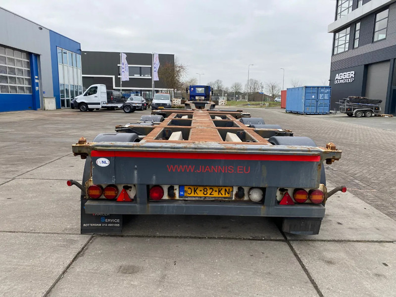 Pacton TXC 343 Multi / 3x Extendable / 1x Lift Axle - Konteinerveduk/ Tõstukiga poolhaagis: pilt 2 Pacton TXC 343 Multi / 3x Extendable / 1x Lift Axle - Konteinerveduk/ Tõstukiga poolhaagis: pilt 2