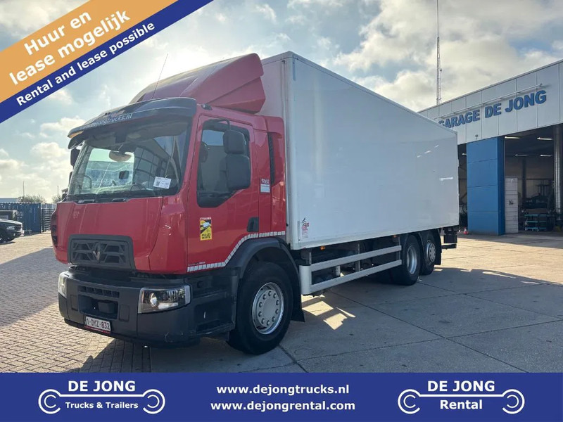 Renault D WIDE 320 6x2/4 / Closed box / Dhollandia - Kasti veoauto: pilt 1 Renault D WIDE 320 6x2/4 / Closed box / Dhollandia - Kasti veoauto: pilt 1