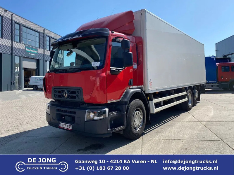 Renault D Wide 320 6x2/4 / Closed box / Dhollandia - Kasti veoauto: pilt 1 Renault D Wide 320 6x2/4 / Closed box / Dhollandia - Kasti veoauto: pilt 1
