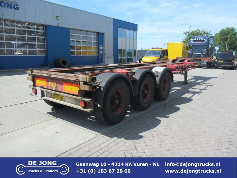 Renders Container Chassis / Extendable on rear / BPW + drum - Konteinerveduk/ Tõstukiga poolhaagis: pilt 1 Renders Container Chassis / Extendable on rear / BPW + drum - Konteinerveduk/ Tõstukiga poolhaagis: pilt 1