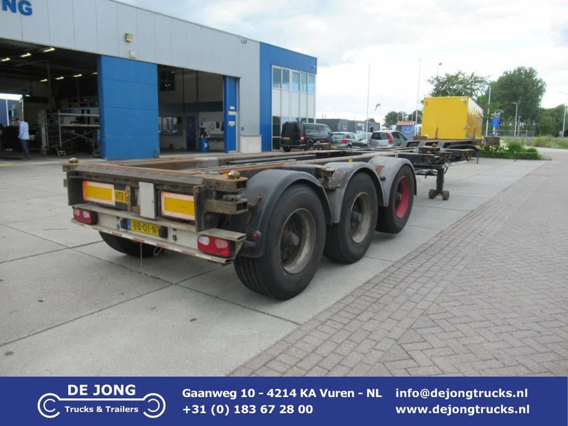 Renders Container Chassis / Extendable on rear / BPW + drum - Konteinerveduk/ Tõstukiga poolhaagis: pilt 1 Renders Container Chassis / Extendable on rear / BPW + drum - Konteinerveduk/ Tõstukiga poolhaagis: pilt 1